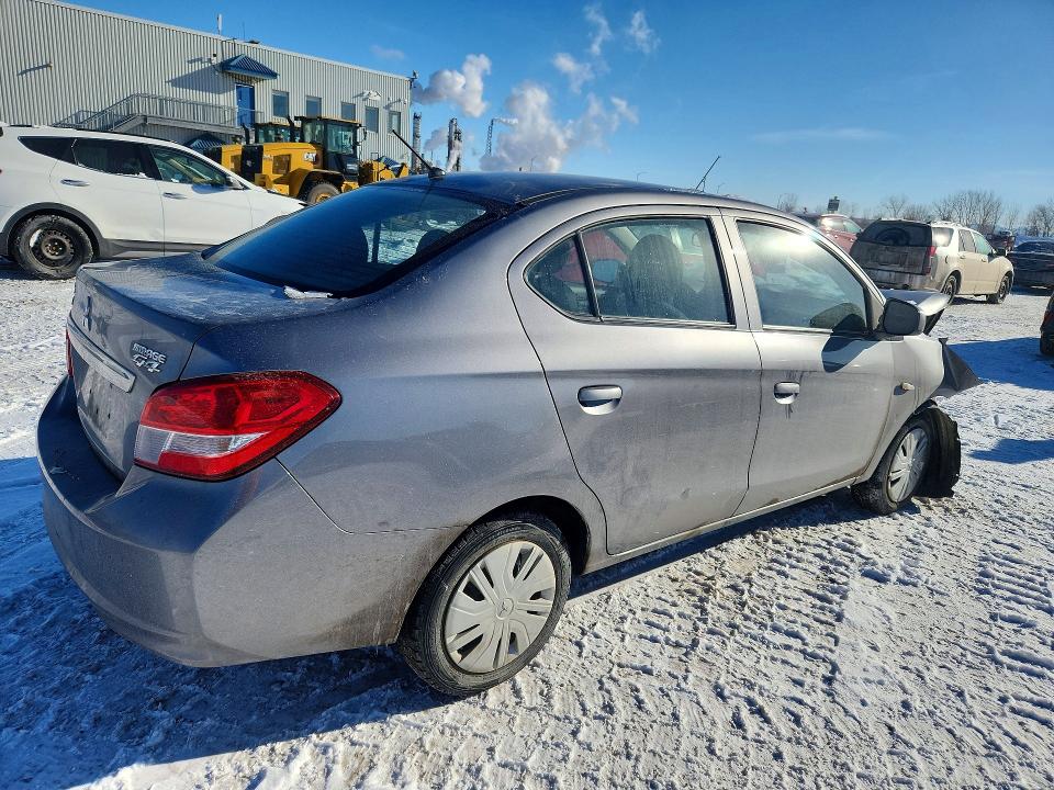 74664205 :رقم المزاد ، ML32F3FJ7JHF01307 vin ، 2018 Mitsubishi Mirage مزاد بيع