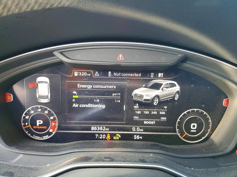 78453245 :رقم المزاد ، WA1C4AFY5K2060443 vin ، 2019 Audi Sq5 مزاد بيع