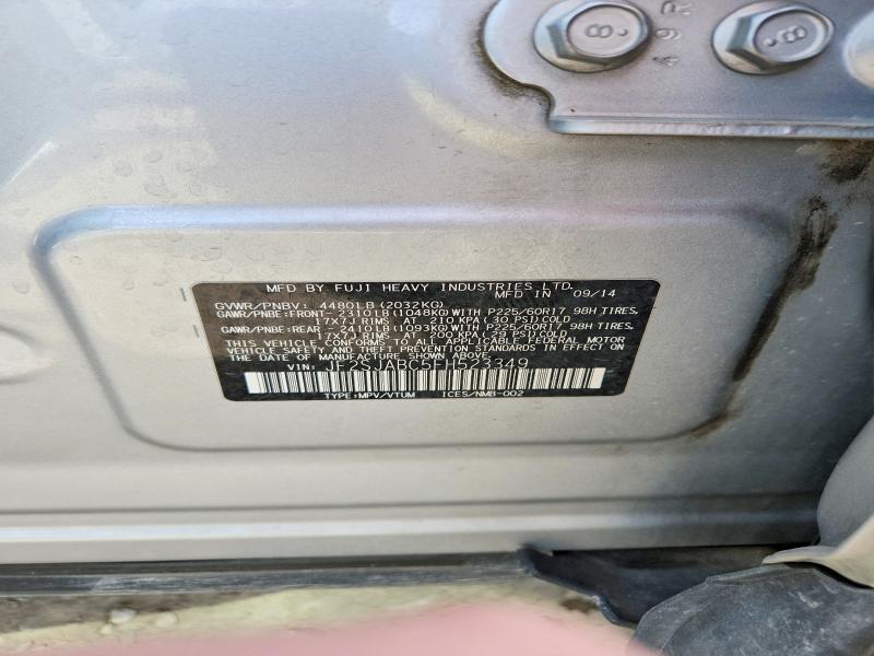 Продаж на аукціоні авто 2015 Subaru Forester, vin: JF2SJABC5FH523349, номер лоту: 76031245
