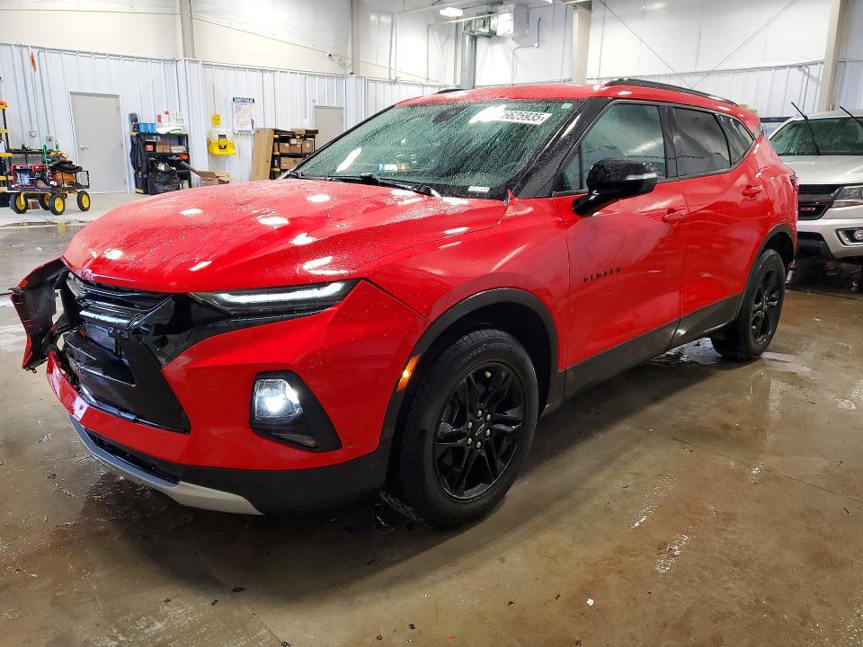 2021 Chevrolet Blazer მანქანა იყიდება აუქციონზე, vin: 3GNKBCRS5MS545304, აუქციონის ნომერი: 76625935