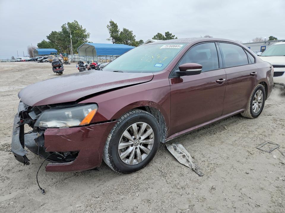 Продажа на аукционе авто 2013 Volkswagen Passat, vin: 1VWAH7A38DC105272, номер лота: 75768665