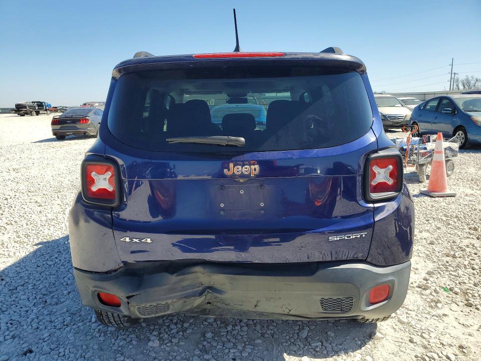 2017 Jeep Renegade მანქანა იყიდება აუქციონზე, vin: ZACCJBAB6HPE96787, აუქციონის ნომერი: 79289875