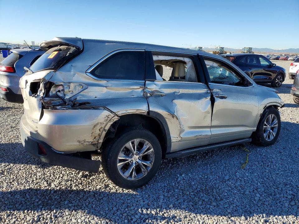 76002045 :رقم المزاد ، 5TDBKRFH4ES071503 vin ، 2014 Toyota Highlander مزاد بيع