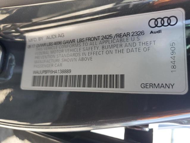 Aukcja sprzedaży 2017 Audi A3 E-tron Premium, vin: WAUUPBFF6HA138889, numer aukcji: 45547674