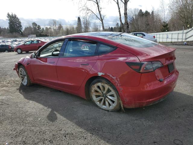 46904664 :رقم المزاد ، 5YJ3E1EA7NF371302 vin ، 2022 Tesla Model 3 مزاد بيع