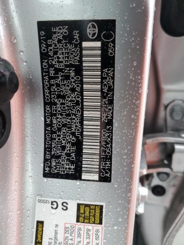 45148624 :رقم المزاد ، JTDVPRAEXLJ074010 vin ، 2020 Toyota Corolla Le مزاد بيع