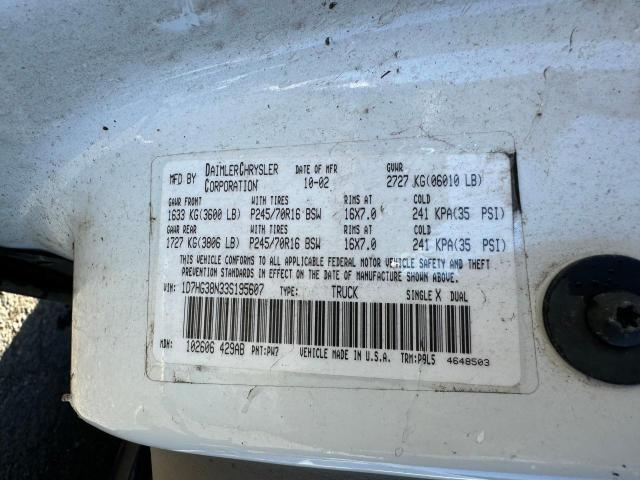 Продажа на аукционе авто 2003 Dodge Dakota Quad Sport, vin: 1D7HG38N33S195607, номер лота: 47411394