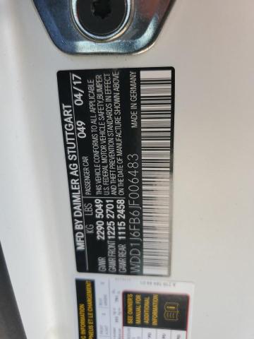Aukcja sprzedaży 2018 Mercedes-benz E 400, vin: WDD1J6FB6JF006483, numer aukcji: 45124764