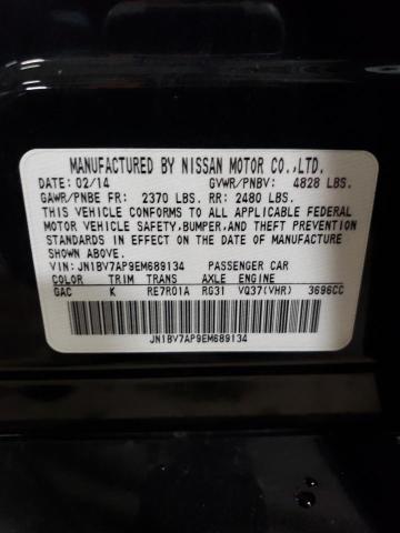 2014 Infiniti Q50 Base მანქანა იყიდება აუქციონზე, vin: JN1BV7AP9EM689134, აუქციონის ნომერი: 47176164