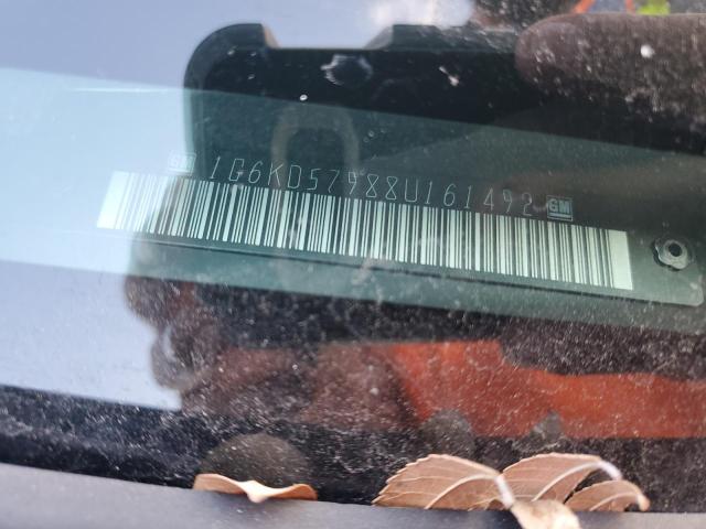 Aukcja sprzedaży 2008 Cadillac Dts, vin: 1G6KD57988U161492, numer aukcji: 45202284