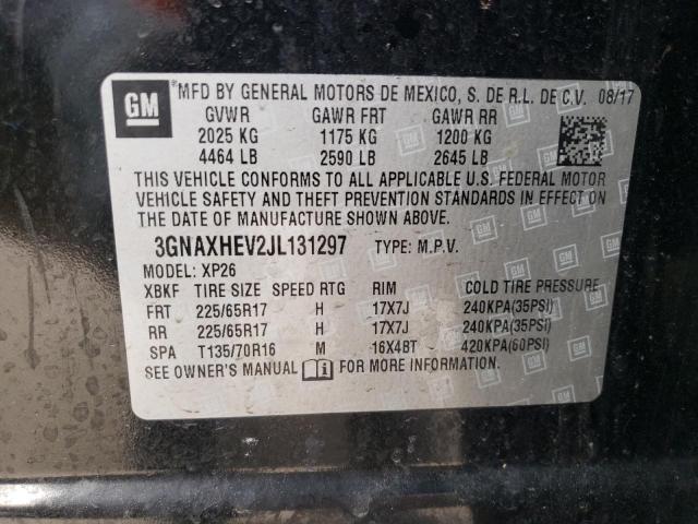 Aukcja sprzedaży 2018 Chevrolet Equinox Ls, vin: 3GNAXHEV2JL131297, numer aukcji: 46817744