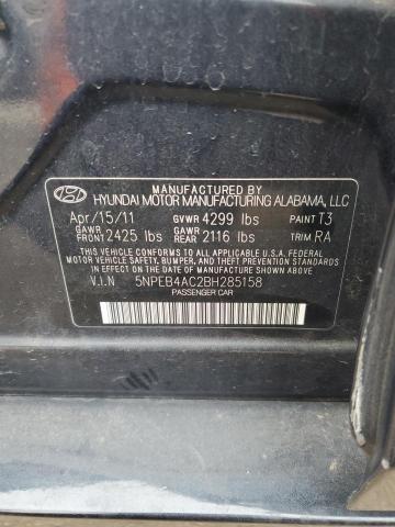 Aukcja sprzedaży 2011 Hyundai Sonata Gls, vin: 5NPEB4AC2BH285158, numer aukcji: 44883654