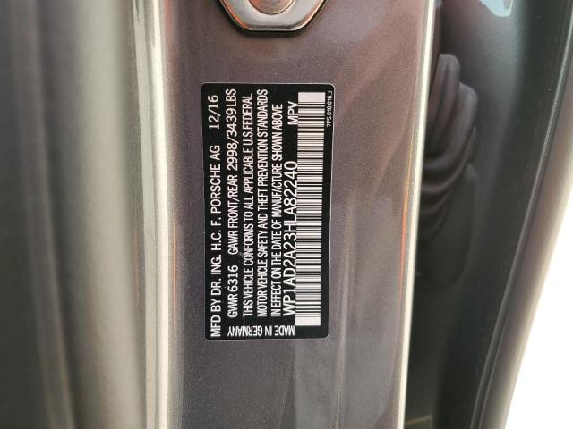 45450214 :رقم المزاد ، WP1AD2A23HLA82240 vin ، 2017 Porsche Cayenne Gts مزاد بيع