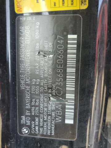 Aukcja sprzedaży 2008 Bmw 335 Xi, vin: WBAWC73568E066047, numer aukcji: 44973174