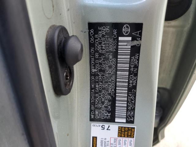 Aukcja sprzedaży 2006 Toyota Prius, vin: JTDKB20U867509058, numer aukcji: 48307014