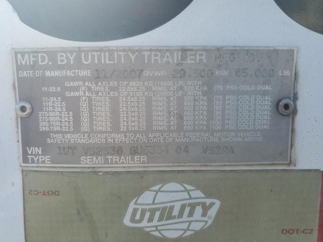 Aukcja sprzedaży 2008 Utility Reefer 53', vin: 1UYVS25368U535404, numer aukcji: 45251844