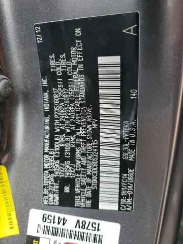 Aukcja sprzedaży 2013 Toyota Sienna Le, vin: 5TDKK3DC8DS324115, numer aukcji: 44628744