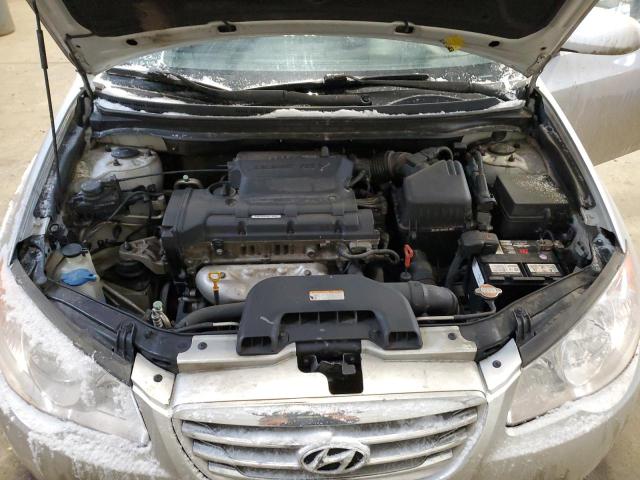 47741754 :رقم المزاد ، KMHDU4AD6AU848985 vin ، 2010 Hyundai Elantra Blue مزاد بيع