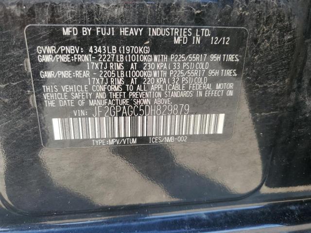 Продажа на аукционе авто 2013 Subaru Xv Crosstrek 2.0 Limited, vin: JF2GPAGC5DH829879, номер лота: 47500664