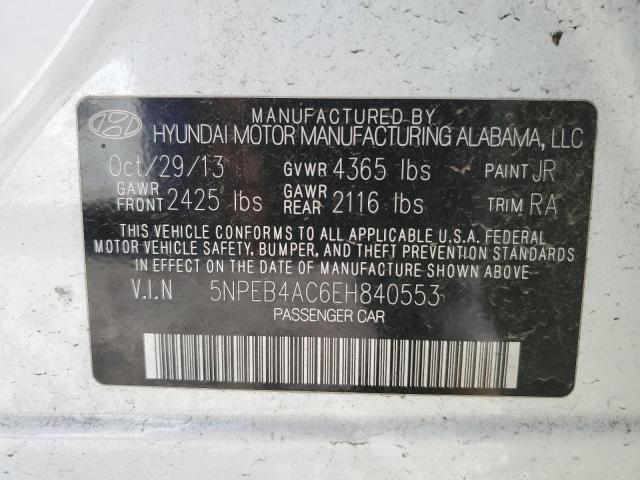 Продажа на аукционе авто 2014 Hyundai Sonata Gls, vin: 5NPEB4AC6EH840553, номер лота: 48761034