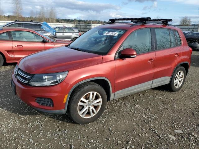46617434 :رقم المزاد ، WVGBV7AXXFW092220 vin ، 2015 Volkswagen Tiguan S مزاد بيع