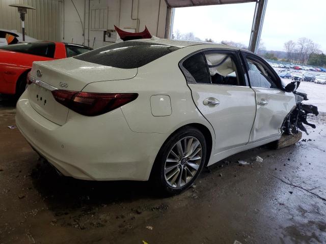 2021 Infiniti Q50 Luxe მანქანა იყიდება აუქციონზე, vin: JN1EV7BP3MM706973, აუქციონის ნომერი: 45146264