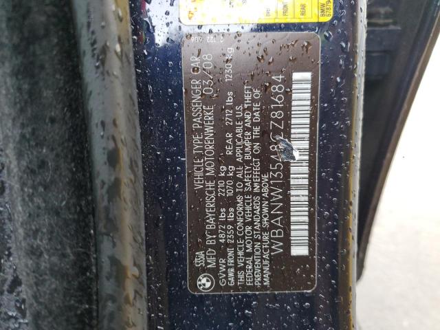 Продаж на аукціоні авто 2008 Bmw 535 I, vin: WBANW13548CZ81684, номер лоту: 45204524