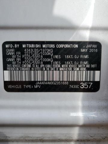 Aukcja sprzedaży 2016 Mitsubishi Outlander Sport Sel, vin: JA4AR4AW3GZ051688, numer aukcji: 44898384