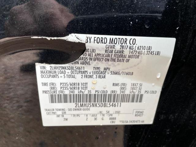 Продажа на аукционе авто 2013 Lincoln Mkt, vin: 2LMHJ5NK5DBL54611, номер лота: 48450904
