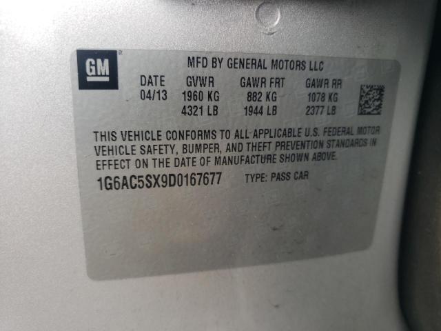 Продажа на аукционе авто 2013 Cadillac Ats Performance, vin: 1G6AC5SX9D0167677, номер лота: 46254154