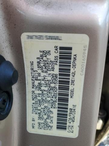 Aukcja sprzedaży 2013 Toyota Corolla Base, vin: 5YFBU4EEXDP153506, numer aukcji: 45306464