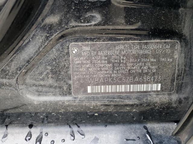 2011 Bmw 328 Xi Sulev მანქანა იყიდება აუქციონზე, vin: WBAPK5C57BA658423, აუქციონის ნომერი: 45373184