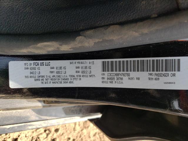 Aukcja sprzedaży 2015 Chrysler 200, vin: 1C3CCCAB8FN702766, numer aukcji: 47582054