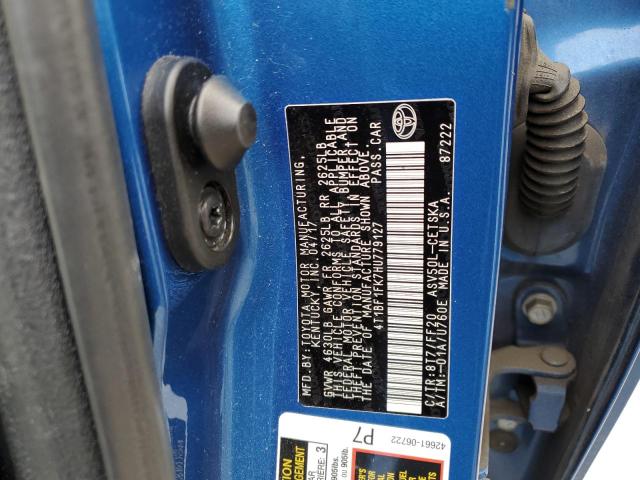 45561774 :رقم المزاد ، 4T1BF1FK7HU779127 vin ، 2017 Toyota Camry Le مزاد بيع