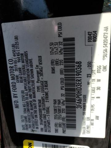 Aukcja sprzedaży 2014 Ford Fusion Se, vin: 3FA6P0HD3ER190368, numer aukcji: 45489114