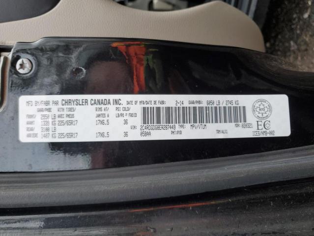 Продаж на аукціоні авто 2014 Dodge Grand Caravan Crew, vin: 2C4RDGDG8ER287449, номер лоту: 46829954