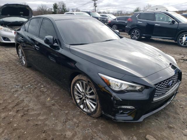 Продажа на аукционе авто 2018 Infiniti Q50 Luxe, vin: JN1EV7AR2JM437086, номер лота: 45363884