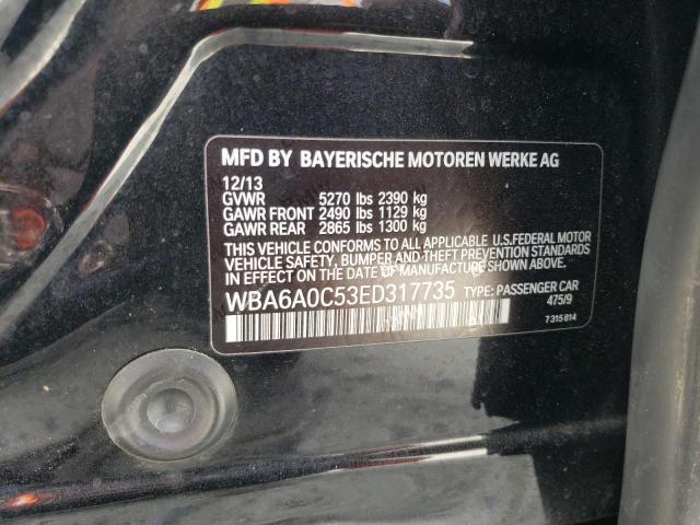 Aukcja sprzedaży 2014 Bmw 640, vin: WBA6A0C53ED317735, numer aukcji: 45540174