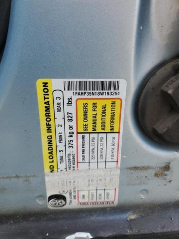 Aukcja sprzedaży 2008 Ford Focus Se, vin: 1FAHP35N18W183251, numer aukcji: 45399714
