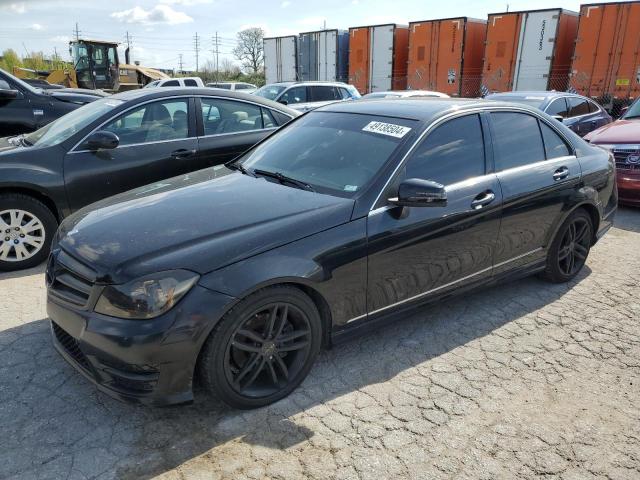 49138504 :رقم المزاد ، WDDGF8BB0CR211182 vin ، 2012 Mercedes-benz C 300 4matic مزاد بيع