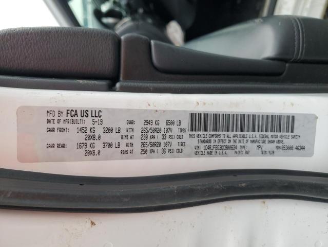 Aukcja sprzedaży 2019 Jeep Grand Cherokee Limited, vin: 1C4RJFBG3KC800634, numer aukcji: 45404334