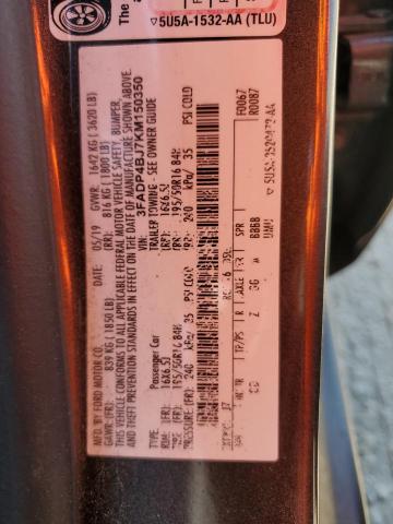 46586904 :رقم المزاد ، 3FADP4BJ7KM150350 vin ، 2019 Ford Fiesta Se مزاد بيع