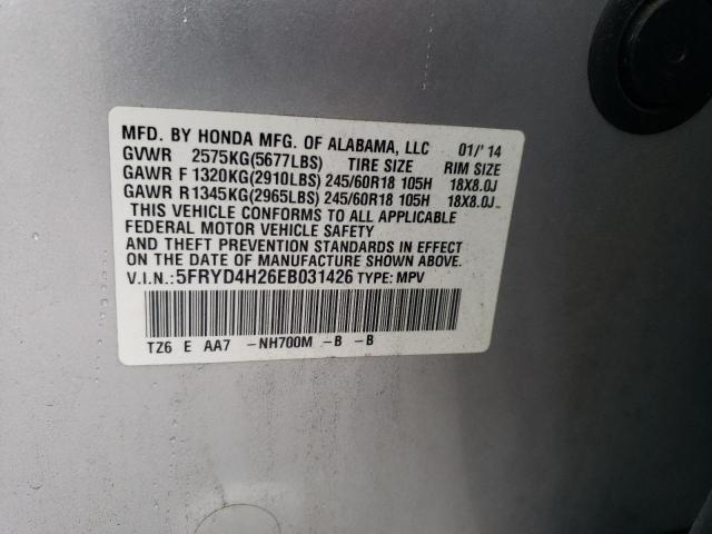 Aukcja sprzedaży 2014 Acura Mdx, vin: 5FRYD4H26EB031426, numer aukcji: 44956484