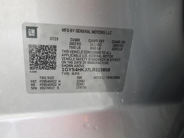 Продажа на аукционе авто 2020 Cadillac Escalade Esv Luxury, vin: 1GYS4HKJ7LR113858, номер лота: 45847384