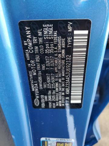 2018 Hyundai Tucson Sel მანქანა იყიდება აუქციონზე, vin: KM8J33A45JU692132, აუქციონის ნომერი: 46792154