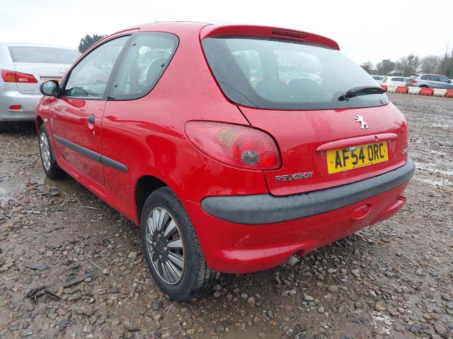 Aukcja sprzedaży 2004 Peugeot 206 Indepe, vin: VF32CHFXF44264836, numer aukcji: 45397904