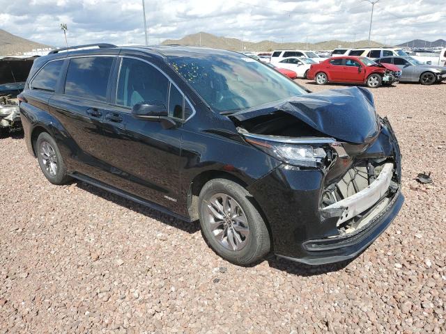 48275864 :رقم المزاد ، 5TDKRKEC8MS037247 vin ، 2021 Toyota Sienna Le مزاد بيع