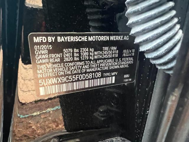 Продажа на аукционе авто 2015 Bmw X3 Xdrive28i, vin: 5UXWX9C55F0D58108, номер лота: 47361124