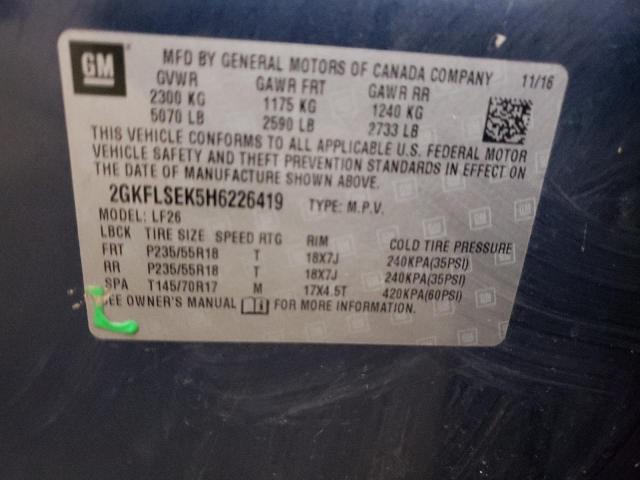 Продаж на аукціоні авто 2017 Gmc Terrain Sle, vin: 2GKFLSEK5H6226419, номер лоту: 47598244
