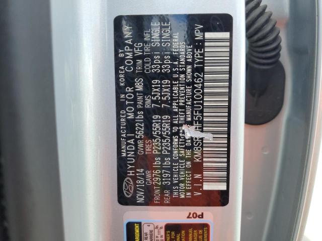 Aukcja sprzedaży 2015 Hyundai Santa Fe Gls, vin: KM8SRDHF5FU100462, numer aukcji: 45451994
